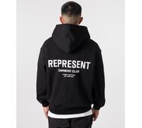 Represent Men's Owners Club Zip Hoodie Black