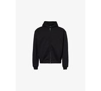 Represent Mens Represent Initial Two-Slip-Pockets Relaxed-Fit Cotton-Jersey Hoody Black 2XL