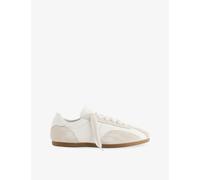 Represent Mens Represent Low Pro Leather and Suede Trainers White Eur 45 / 11 UK Men