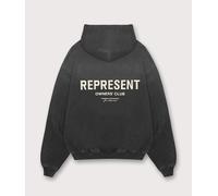Represent Mens Represent Owners Club Hoodie - Colour: 0330 Aged Black - Size: Small Small