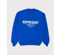 Represent Mens Oversized Fit Represent Owners Club Sweatshirt - Colour: 109 Cobalt Blue - Size: XXL