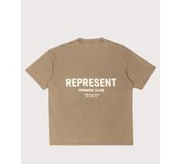 Represent Mens Represent Owners Club T-Shirt - Colour: 16 Almond - Size: XS