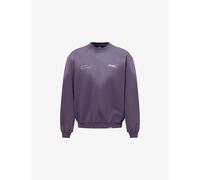 Represent Mens Represent Patron The Club Relaxed-Fit Cotton-Jersey Sweatshirt Plum XL