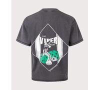 Represent Mens Represent x The Viper Room Dice T-Shirt - Colour: 47 Vintage Grey - Size: Medium