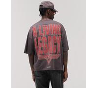 Represent Mens Reversible Living Legacy Tour T-Shirt - Colour: 46 Sun Fade Grey - Size: Medium