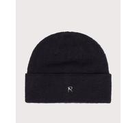 Represent Mens Textured Knit Beanie - Colour: 01 Jet Black - Size: One Size