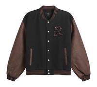 Represent Men's Vintage Varsity Jacket Jet Black