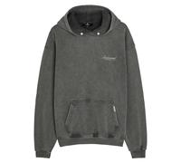 Represent Owners Club Script Hooded Cotton Sweatshirt - Dark Grey - Xxl