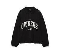 Represent Owners Printed Cotton Rugby top - Black Black - XL