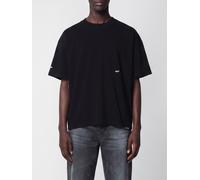 REPRESENT Relaxed Fit Cotton T-shirt with Contrast Logo - Size: M - male