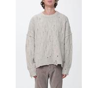 REPRESENT Relaxed-Fit Distressed Wool-Blend Crew-Neck Jumper - Size: L - male