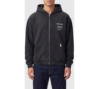 REPRESENT Relaxed Fit Zip-Up Hoodie in Cotton with Logo and Pouch Pockets - Size: S - male
