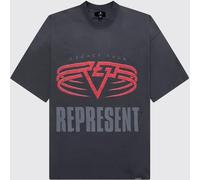 Represent Mens Reversible Living Legacy Tour T-Shirt - Colour: 46 Sun Fade Grey - Size: Large