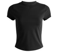 Represent Women's Owners Club Scoop Hem Baby T-Shirt Jet Black