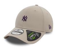 New York Yankees Repreve Mini Logo Light Beige 9FORTY Adjustable Cap