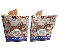 Reproduction Battle of Hastings Coins Pack - William and Harold Penny (2 Coin)
