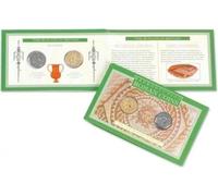 Reproduction Roman Coin Set 2 - The Romans in Britain 1 Denarius And 1 Aureus