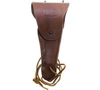 Reproduction WW1/ WW2 US M1916 Colt Brown Leather Pistol Holster (Mid Brown)