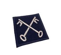 Reproduction WW2 Era British Insignia, 2nd Infantry Division - Felt Backing