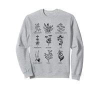 Reproductive Health Herbs Plant Lover Herbalist Design Sweatshirt