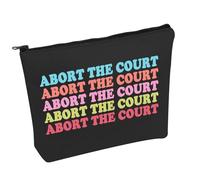 Reproductive Rights Makeup Bag Abort The Court Cosmetic Bag Abortion Rights Cosmetic Bag Feminist Gift (Abort The Court B)