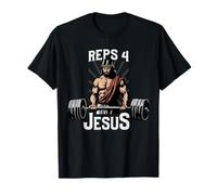 Reps 4 Jesus - Epic Christian Gym T-Shirt