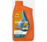 REPSOL SMARTER V-Twin Custom 4T 20W-50 Fully Synthetic Motorcycle Engine Oil, 1 Litre