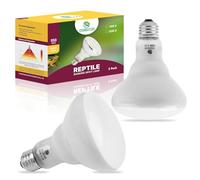 REPTI HOME Reptile Heat Lamp 150W 2Pack, Basking Heat Lamp Bulbs for Reptiles, UVA Daily Heat Light Bulb for Turtle, Bearded Dragon, Lizard, Chick, Dog, Snake, Gecko