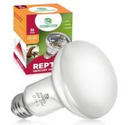 REPTI HOME Reptile UVB Lamp Bulb, 80W UVA UVB Basking Spot Heat Lamp for Reptile, Vivarium Light Full Spectrum Sun Light Bulb for Tortoise, Turtle, Frog, Lizard, Snake