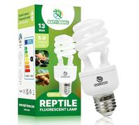 REPTI HOME Reptile UVB Light Bulb 13W, UVA UVB 5.0 Fluorescent Lamp Bulb, Vivarium UVB Light Reptile Kit for Tortoise,Lizard,Bearded Dragon