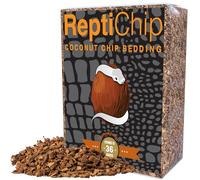 ReptiChip Reptile Bedding Loose Coconut Chip 36 Quart Coco Husk Substrate Mulch for Snake Habitat, Ball Python Terrarium, Turtle Tanks, Tortoise Enclosure