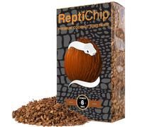 ReptiChip Reptile Bedding Loose Coconut Chip 6 Quart Coco Husk Substrate Mulch for Snake Habitat, Ball Python Terrarium, Turtle Tanks, Tortoise Enclosure