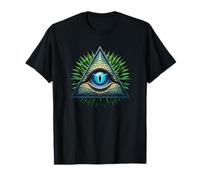 Reptile All Seeing Eye | Lizard People Conspiracy Theory T-Shirt
