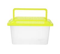 Reptile Aquarium Tank Plastic Handheld Feeding Box Back to School