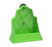 Reptile Bowl - Anti-Escape Transparent Feeder, Sturdy Lizard Feeding Dish, Stable Weighty Tortoise Waterers Basin, Professional Invertebrate Mealworm Box - For Gecko Chameleon Frog Pets
