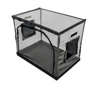 Reptile Cabinet, Spacious Transparent Tank Tent, Waterproof Base, Product Size About 60 x 40 x 50 cm for Tulips, Slims, Geckos and Bearded Dragons PP, Oxford Fabric