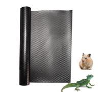 Reptile Carpet - Small Pet Cage Bedding Rug, Climbing Pet Carpet for Bearded Dragon Leopard Gecko Tortoise Lizard Hamster Terrarium Enclosure, Non-Slip Soft Habitat Mat Easy Clean Reusable Liner