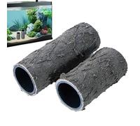 Reptile Cave, Aquarium Cave, Fish Tank Made of Hiding Place Decorations | Fish Tank Decoration for Crested Gecko, Axolotl, Leopard Gecko, Bearded Dragon, Turtles