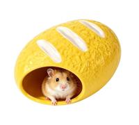 Reptile Cave Bread Non Slip Cooling Bite Resistant Aquarium Decoration R | Sun Area Hideout Tank Decoration for Shrimp Frog Gecko Spider Hamster Indoor Outdoor Home Cage