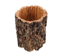 Reptile Cave Hideout Habitat Hollow Tree Trunk Wood for Terrarium | Gecko Hide, Rainforest Decor, Natural Texture Design, Stress Reduction, Blends into Enclosure