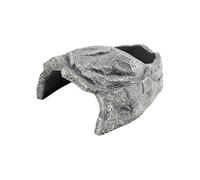 Reptile Cave - Stable Stress Relief Shelter - Authentic Rock Formation Gecko House, Weighted Barbed Dragon Hut Anti-tipping Bearded Dragon, Accessory Case