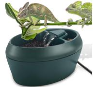 Reptile Chameleon Cantina With Snacks Trough, Drinking Fountain Water Dripper For Amphibians Insect -ys