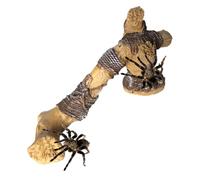 Reptile Climbing Branch, Lizard Habitat Decoration, Spider Container Accessories, Reptile Branch Fork Decoration, Breeding Box, Climbing Simulation Solid Landscape Design for Reptiles - Lizards, 20 x
