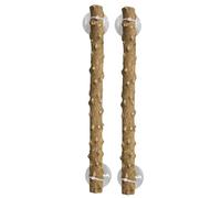 Reptile Climbing Branch, Reptile Corner Climbing Branch, Lizard Climbing Pole, 2 Pieces Branches for Reptiles, Snake Climbing Accessories, Sturdy Reptile Pool Accessories for Snakes, Lizards, Bearded