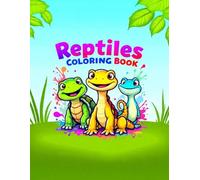 Reptile Coloring Book: Adorable Kawaii Reptiles in Beautiful Nature Landscapes: A Cute Activity Collection for Kids and Adults with Snakes, Lizards, Turtles and More
