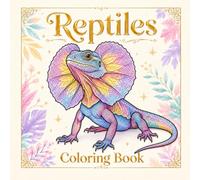 Reptile Coloring Book For Adults