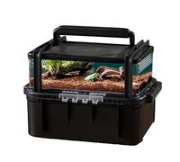 Reptile Container, Outdoor Reptile Cage, Multi-Functional Wild Reptile Box, Portable Travel Carrier, Reptiles Travel Carrier with Lid, Versatile Outdoor Terrarium for Safe Transport of Small Reptiles