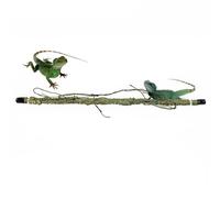 Reptile Corner Branch, Terrarium Corner Branch with | Funny Supplies For, Lizard Tank Ornament for Bearded Dragon, Hermit Crab