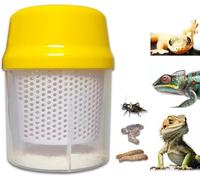 Reptile Cricket Calcium Mixer, Cricket Nutrients Shaker, Insect Feeder for Gecko, Chameleon, Lizard, Snake (1 Pcs)