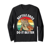 Reptile Dads Do It Better - Reptile Breeder Reptile Owner Long Sleeve T-Shirt